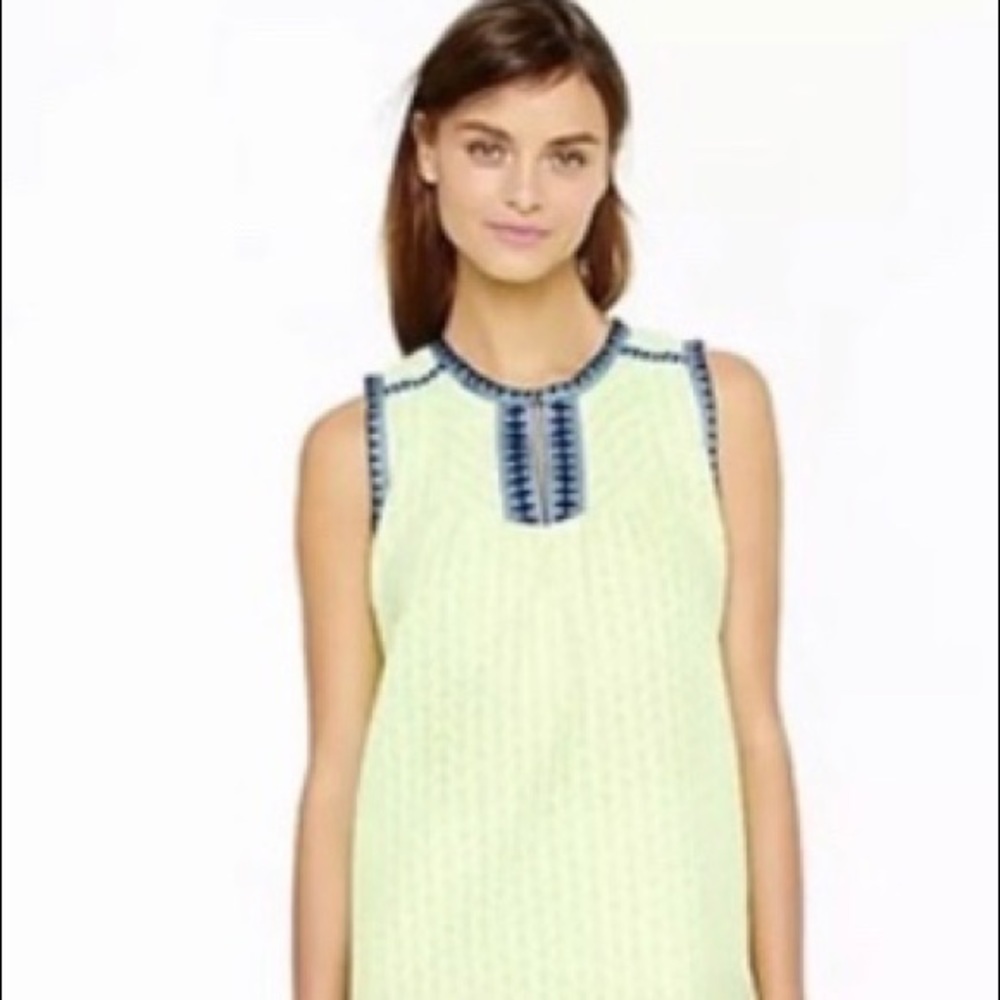 J.Crew Printed Shift Dress